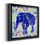 «Painted Elephant II», reproduction d'art graphique sur toile encadrée-389465895-389465899