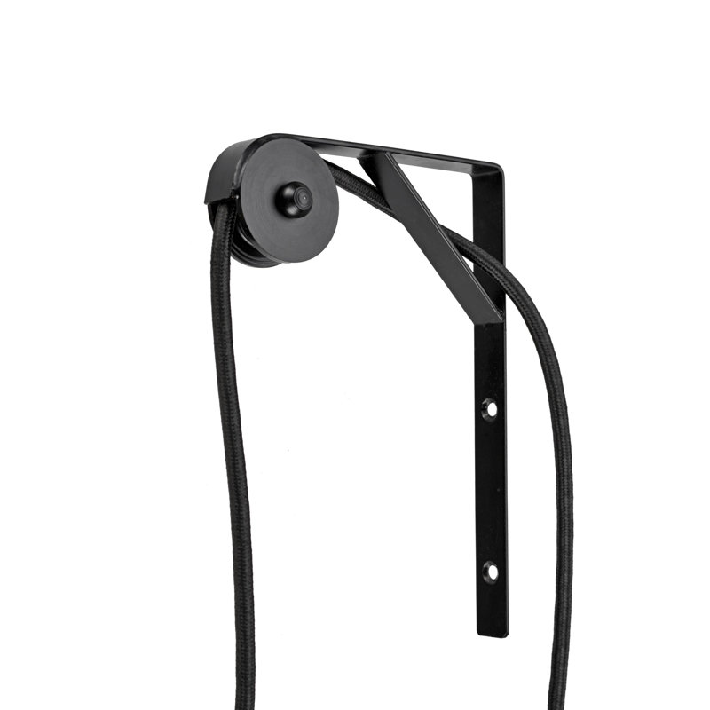 Wall Mount Bracket and Pulley for Pendant Light