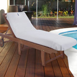 Cotton Terry Monogrammed Patio Chaise Lounge Chair Cover Patio Chaise Lounge Cover