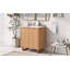Meuble-lavabo de salle de bain avec lavabo et 2 portes-1154785236