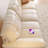 White Genuine Leather Modular Sofa cushion couch