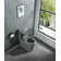1.1/1.6 GPF Dual-Flush Elongated One-Piece Toilet with 17.13 in. Comfort Seat Height, Ceramic Glazed Surface(Soft Close Seat Included), 4 Colors Option