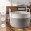 Fabric Laundry Basket with Handles