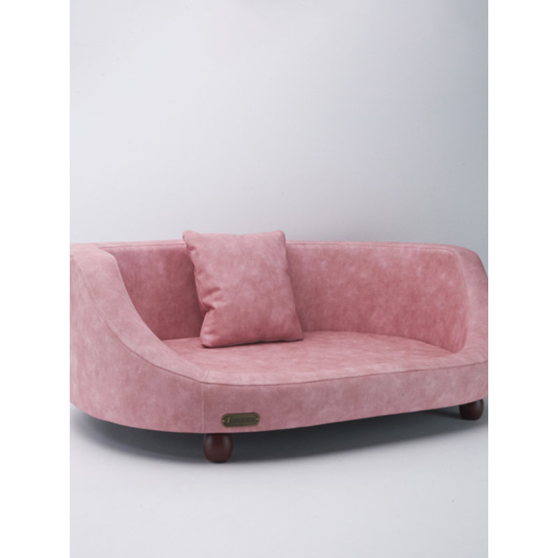 Canapé pour chien amovible en tissu lavable doux