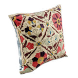 Gold Silk Association Silk Square Pillow Cover