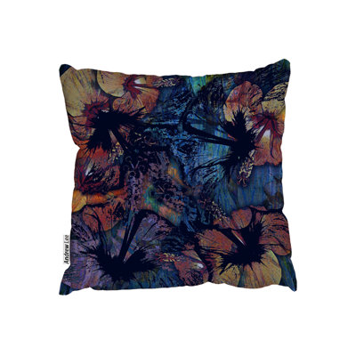 Decoration Floral Motif Cushion Cover