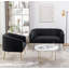 Ensemble de salon en velours 2 pièces Mariantonietta-1043187969