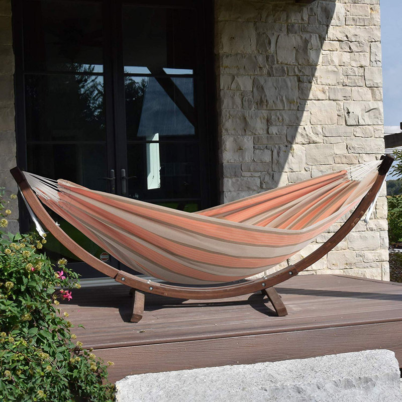 Natalia Double Hammock with Stand, Cameo