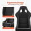 1 fauteuil de course intégré avec velours et glissière