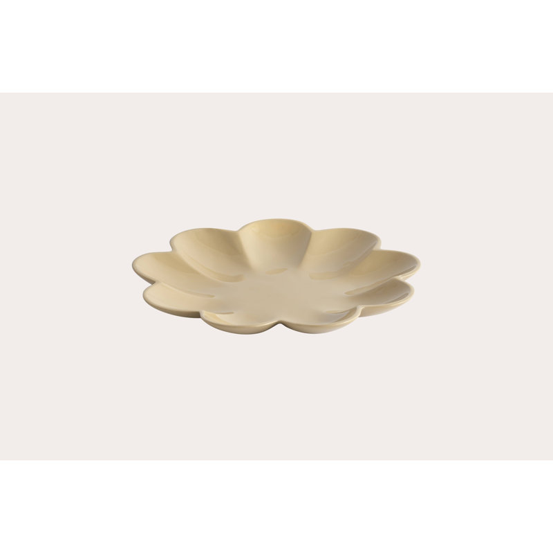 Aluminum Decorative Tray Modern Round Tabletop Display Accent