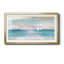 Coucher de soleil pastel - reproduction d'art encadrée de qualité supérieure - prête à être accrochée-966339076-966339079
