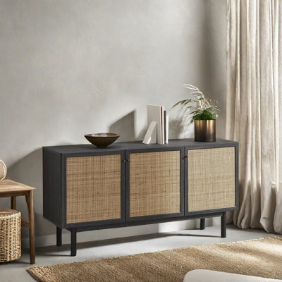 Simple Rattan Sideboard
