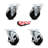 Hard Rubber Swivel Caster
