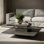 Table basse à piédestal avec rangement Artavis