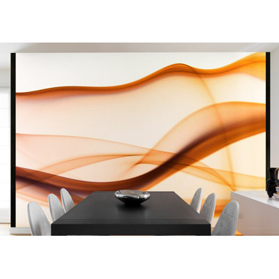 Waving Trails 3.09m x 400cm Wallpaper