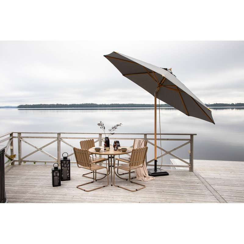Hadassah 258cm Parasol, Grey