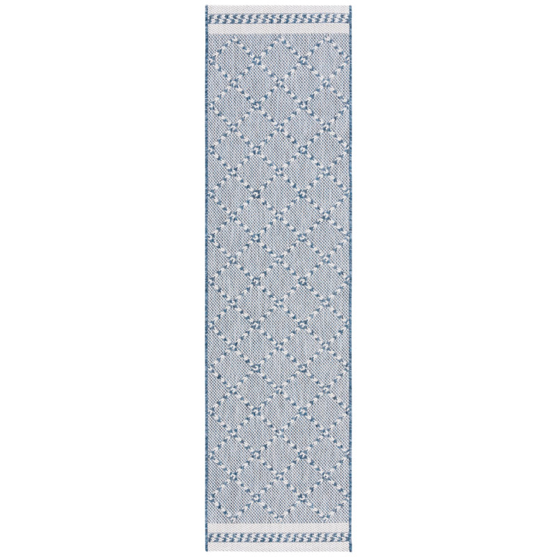 Kaitlin-Leigh Performance Solid Color Indoor/Outdoor Area Rug, Runner 2'3" x 8'