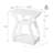Arthus End Table and Built-In Outlets-195299033