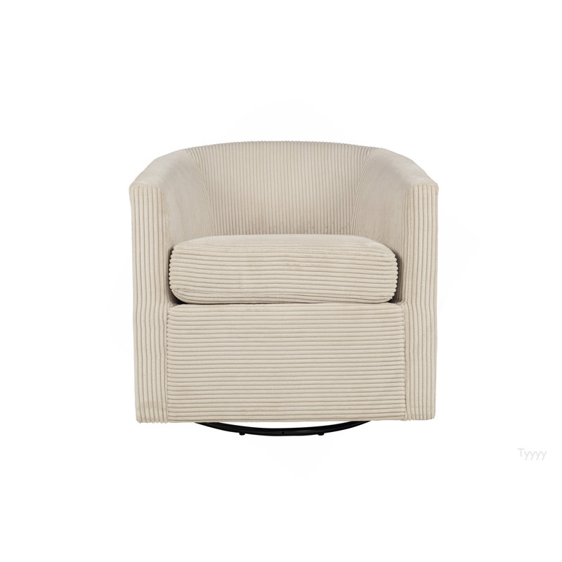Swivel Chair, Beige