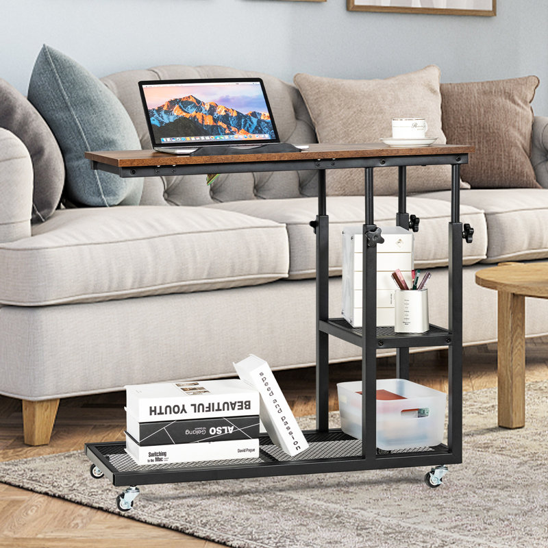 Adjustable Height Steel Writing Desk