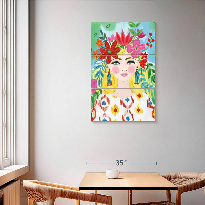 Fille Leisha Boho I, H 57 po x l 36 po