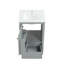 Meuble-lavabo moderne avec lavabo, support de rangement, tiroir et porte à fermeture douce-108535103