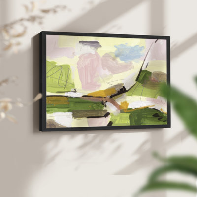 Sunlit Riverbed I -Framed Print - Restickable