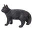 Statue de chat marchant à gauche