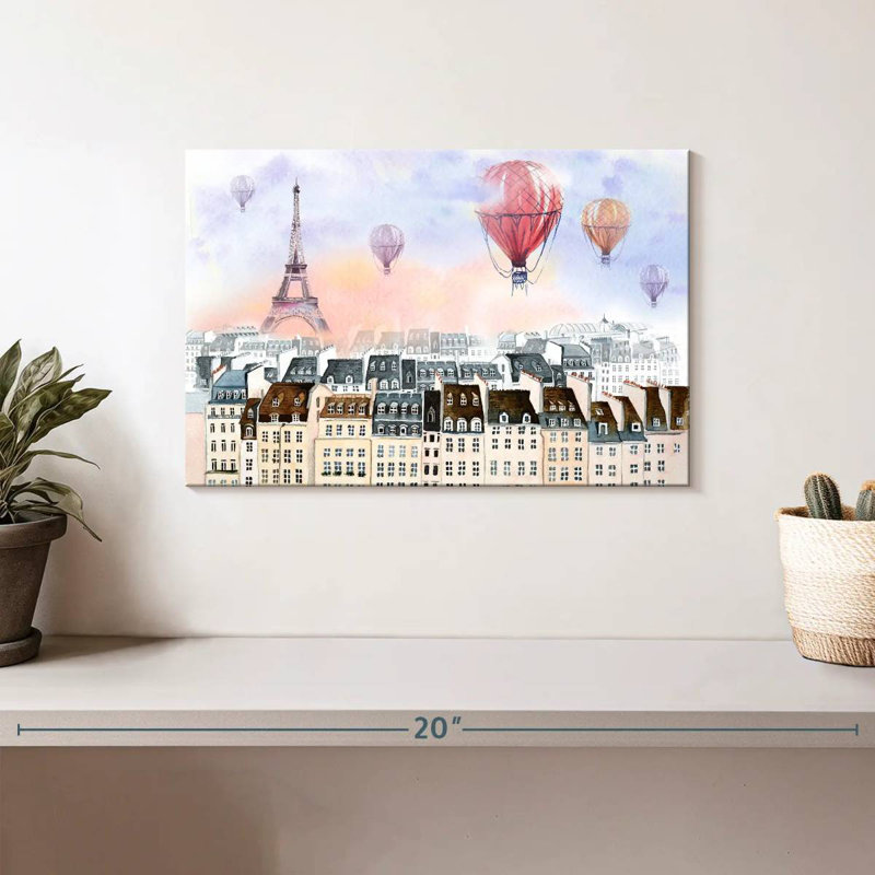 Montgolfières Sireci Paris, H 8 po x l 12 po