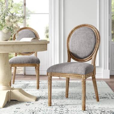 Kelly Clarkson Home Estella Upholstered King Louis Back Side Chair -  ShopStyle