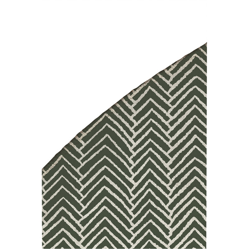 Tapis de jeu Chevron Block Kids, Chimichurri / vert