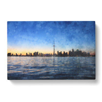 Toronto Skyline - Wrapped Canvas