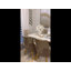 Cream White Oval Dining Table for 4-6 People