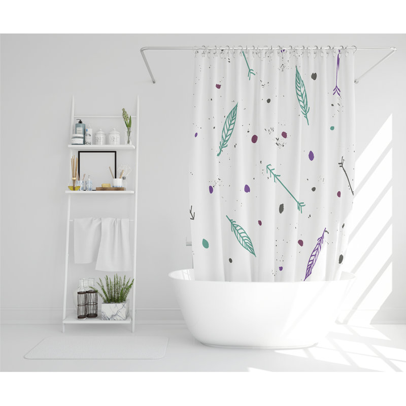 Divisadero Polyester Shower Curtain Set