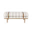 Banc rembourré Azayvion avec base en bois-1143185577