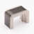 Gunmetal/Satin Nickel
