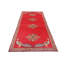 Tapis oriental rouge unique 4X9 One-of-a-Kind