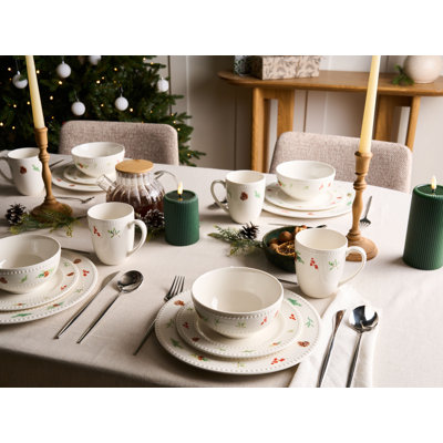 Dinnerware Set 16 Piece - Service for 4
