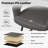 26" Faux Leather Counter Height Swivel Bar Stools-909672302-923409147