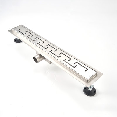 Linear Shower Mallon Stainless Steel Bathroom Wetroom Channel Waste Trap 50-90Cm