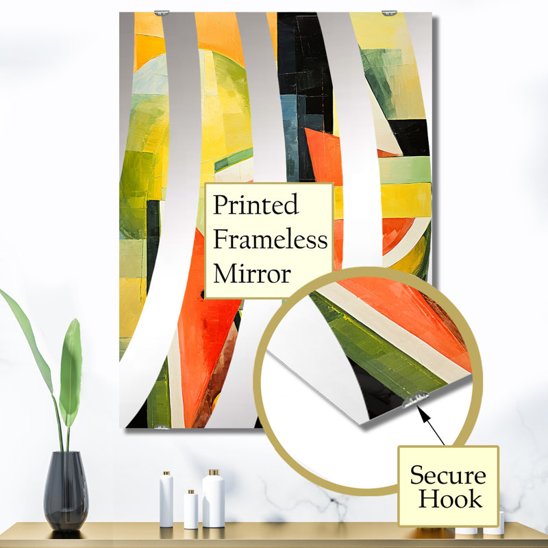 Balkcom - Melon Wall Mirror, 40" x 30"
