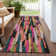 Machine Washable Indoor/Outdoor Chayil ACN1079 Pink Rug