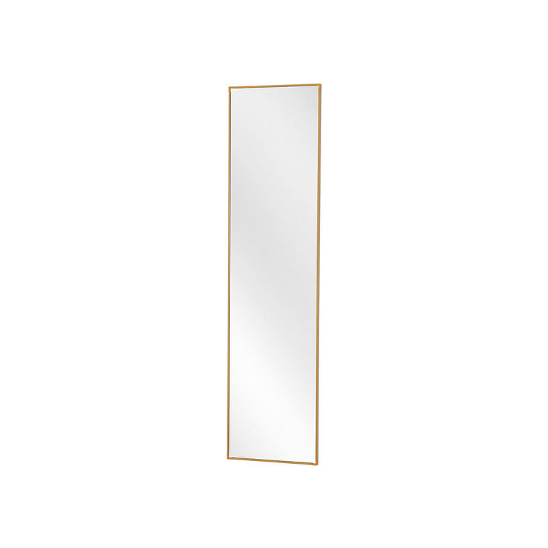 Metal Rectangle Mirror, Gold