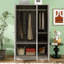 Armoire à 3 portes avec tablettes-820739525