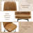360° Swivel Bar Stools Set of 4 with Backrest & Footrest, Industrial PU Leather Kitchen Island Stools, 330lbs Capacity, Easy Assembly-93524387-93524388