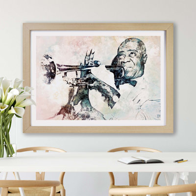 Louis Armstrong - Framed Print