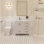 Ensemble de meuble-lavabo 36 po avec comptoir en quartz Ayna Decors Rooh | Lavabo en céramique | 2 portes à fermeture douce | 5 tiroirs à fermeture en douceur