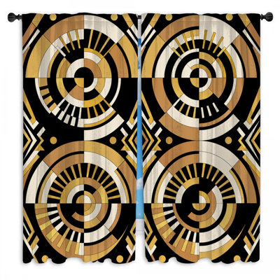 Rideaux de fenêtre Art Deco