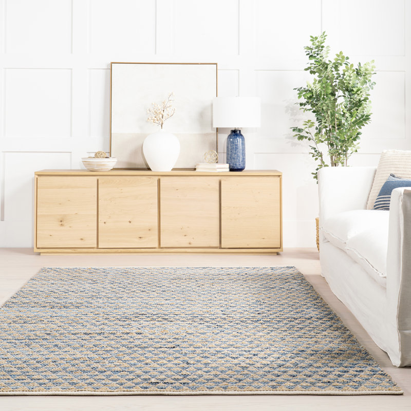 Tapis tissé à la main Home Jute, Rectangle 4pi x 6 pi