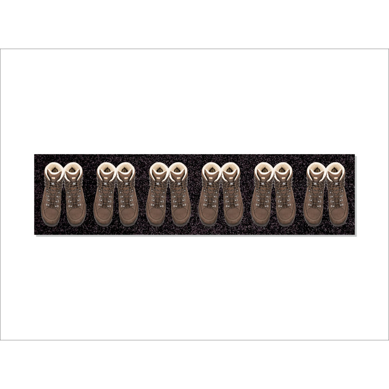 Betha Non-Slip Doormat, Brown
